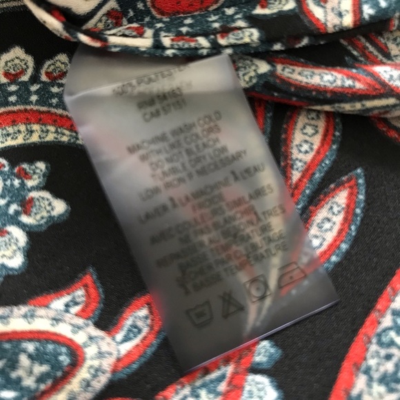 Ivanka Trump paisley blouse / tunic - Picture 7 of 7